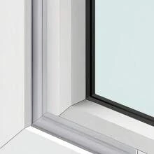 FEPK 118 英寸挡风雨条、门密封条、自粘窗户隔热泡沫胶带、防风、防尘、降噪、防水、适用于门底