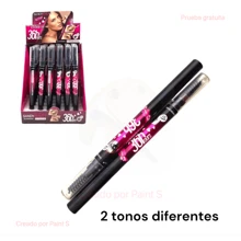 6 Pcs Long Lasting Eyebrow Liner Pencil - Red-brown - View 1