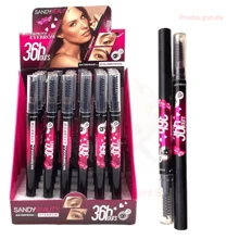 6 Pcs Long Lasting Eyebrow Liner Pencil - Red-brown - View 3