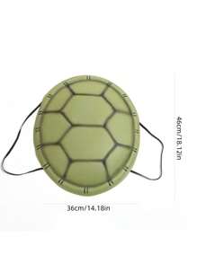 1pc Turtle Shell Costume , Turtle Costume, Teenage Turtle Shell Backpack, Shell Cosplay Wearable Toy, Christmas, Halloween, Party - Multicolor - View 2