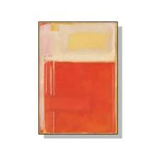 1pc Mark Rothko Abstract Canvas Painting Modern Art Poster And Prints Wall Decorative Pictures For Living Room Home Decoration No Frame - Multicolor - View 13