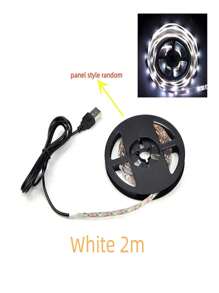 1 个 USB 供电 LED 灯带 - 暖色/白色/蓝色，易于安装，适用于电视背光和家居装饰，非常适合婚礼、派对、家居装饰等，60LED/米 - USB - 查看 19