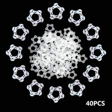 10/20/30/40/50/60/80/100PCS Balloon Clips, Balloon Arch Bracket Buckle, Balloon Connectors Clip Holders For Decor Balloon Arch Column Stand Garland Birthday Wedding Decorations