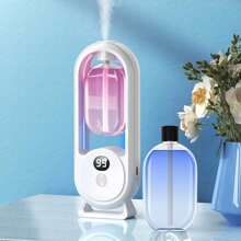 Difusor de aromaterapia de 2 piezas, 50 ml, aceite esencial de aromaterapia, difusor de aromaterapia completamente automático, lavanda y jazmín, Shangri-La Jasmine, aerosol para hotel, desodorante para baño, fragancia para el hogar, difusor de aire