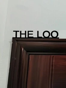 1 Pc "Have A Nice Poop" Wall Sign - High Quality Wooden Plaque, Wall Art And Shelf Decor