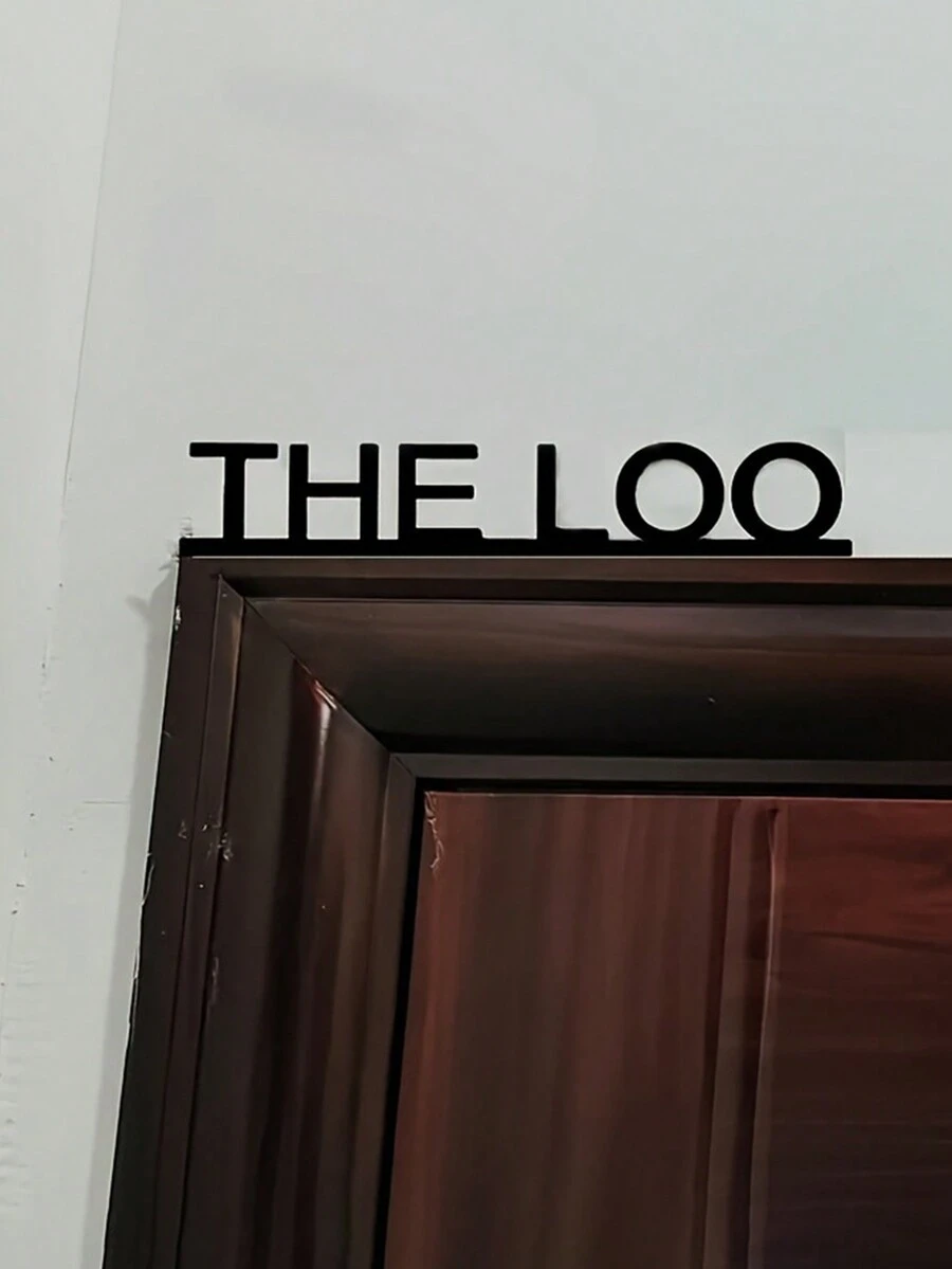 1 Pc "Have A Nice Poop" Wall Sign - High Quality Wooden Plaque, Wall Art And Shelf Decor