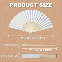 20/50/80/100 pièces Ventilateur en papier pliant élégant blanc personnalisé avec gravure, avec sac cadeau avec organza et fournitures de fête de mariage portables. Anti-moisissure, chic, mignon, personnalisé. Cadeaux idéaux pour lui, pour elle, petit ami, papa, petite amie, maman, famille, amis, salon de thé, maison, jardin, bureau, pour anniversaires, pour la Saint-Valentin, pour la fête des mères, pour les anniversaires, pour la fête des pères, pour la remise des diplômes, pour les mariages, pour le pendaison de crémaillère