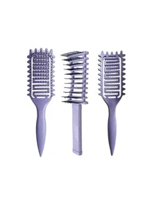 Lược chải tóc xoăn có lỗ thông hơi, Lược chải tóc xoăn, tạo kiểu và định hình tóc xoăn cho phụ nữ - Nhiều màu - Xem 12