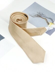 ZONFAZ 1 pezzo Cravatta da uomo tinta unita lucida e liscia, extra slim da 5 cm, adatta per matrimoni, Natale, Ringraziamento e altre festività, feste e uso quotidiano