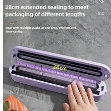 RAF 便携式自动真空封口机，厨房食品保鲜，真空袋，适用于干湿食品保鲜和零食袋密封，无线真空封口机，户外露营/野餐使用，厨房电器 - 彩色 - 查看 10