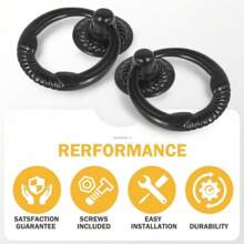 6 Drawer Pulls Cabinet Knobs Cabinet Handles - Main Image Color - View 2