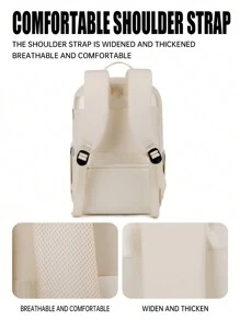 Myco Ryanair Cabin Bag - 15.75x7.87x9.84inch /40cm*26cm*20cm Laptop Backpack,Business Travel Anti Theft Slim Durable Laptops Backpack, Water Resistant College Computer Bag For Women & Men Fits 15.6 Inch Laptop And Notebook Bag For School School Accessories School Stuff - Multicolor - View 9