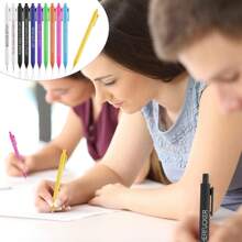 11 piezas Juego de bolígrafos de punta de bola interesantes, Juego de bolígrafos de gel suaves, Regalos de oficina únicos con citas humorísticas, Juego de bolígrafos de punta de bola personalizados para uso diario - 11 bolígrafos - Ver 6