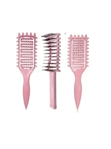 Lược chải tóc xoăn có lỗ thông hơi, Lược chải tóc xoăn, tạo kiểu và định hình tóc xoăn cho phụ nữ - Nhiều màu - Xem 14