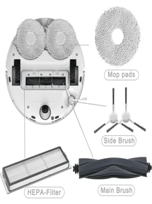 High-Quality OEM Robot Vacuum Cleaner Accessories Suitable For Dreame L10s Ultra / L10s Pro / L10s Ultra Mijia Omni 1S 2 C102CN, B101CN, B116, X10+, X20+ S20+ Plus B108GL/ S10+ Plus B105