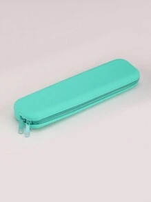 1/2个装硅胶彩色铅笔盒，精美可爱铅笔盒，学校用品时尚铅笔袋，文具和学习用品 - 彩色 - 查看 11