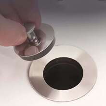 1 件橡胶拖把池排水塞、浴缸排水塞、水槽排水盖、管道密封家居浴室装饰夏季