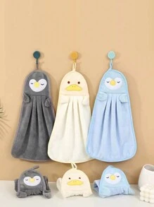 1PC Embroidered Personalized Cute Hand Towels,Hand Towels With Hanging Loop,Hanging Hand Towels For Kitchen Bathroom Home,Mother's Day Gifts, Father's Day Gifts - Multicolor - View 5