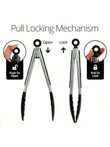 5 件套硅胶不粘烹饪用具套装，耐热厨房工具，配有符合人体工程学的手柄和灵活的头，易于清洁