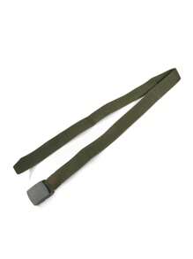 1 pieza Cinturón táctico deportivo para exteriores, cinturón de lona de alta calidad para hombres y mujeres, de secado rápido con hebilla de plástico, para escuela o verano