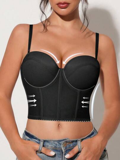 Czarny seksowny biustonosz damski, bielizna antyrozszerzalna, biustonosze push-up dla kobiet, wygodne ubrania jesienne dla kobiet – seksowny kostium na Halloween