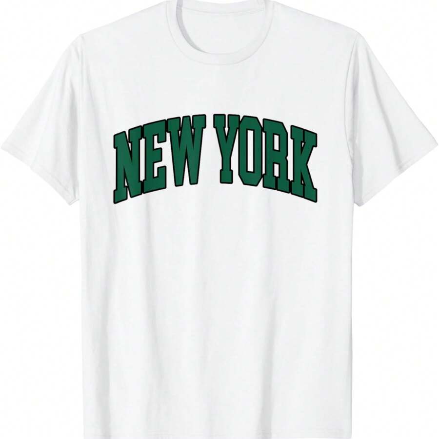 Vintage New York T-Shirt - White - View 1