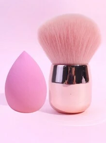 1支超大号面部散粉刷，美甲粉刷，腮红刷，多功能化妆刷，柔软毛美妆工具刷，粉底刷，遮瑕刷，腮红刷，修容刷，古铜粉刷，散粉刷，粉底刷，腮红刷 - 彩色 - 查看 10