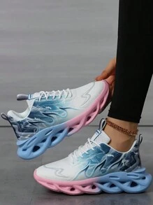 Women's Casual Comfortable High-Top Sports Shoes, Outdoor Running Thick-Sole Basketball Sneakers
