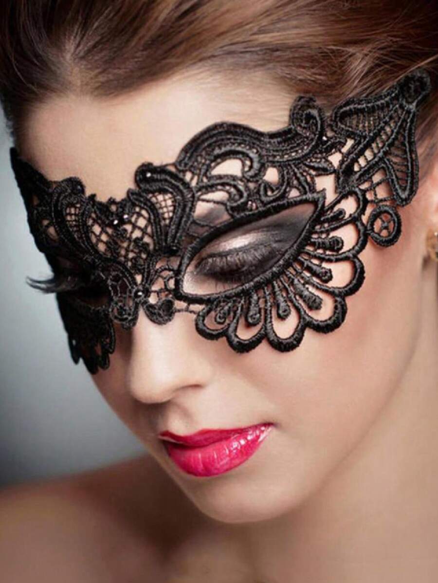 1 PC Masquerade Three-Dimensional Stereotype Mask Eye Mask Birthday Gifts Graduation - Multicolour - View 1