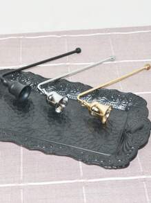 1PC 铁制香薰蜡烛灭火器灯芯盖，创意家居蜡烛。灭火器钟形蜡烛盖。