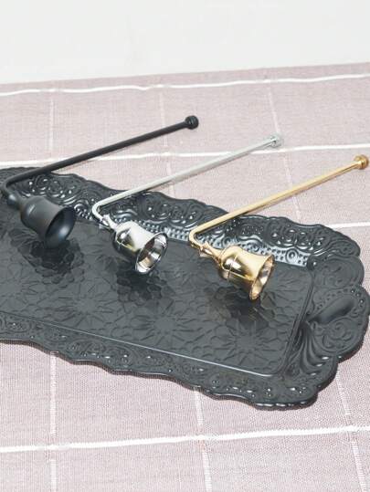 1PC 铁制香薰蜡烛灭火器灯芯盖，创意家居蜡烛。灭火器钟形蜡烛盖。