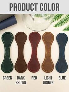 Custom Name And Design - Personalized Custom Leather Magnetic Bookmark - Perfect Reader Gift For Book Lovers, Anniversary Gift For Him Or Her Gifts Birthday Graduation - As Shown - View 9