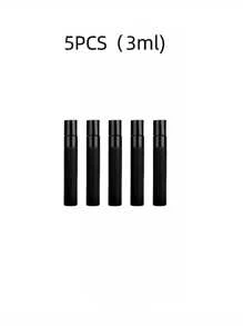 5/10/20pcs Portable Refillable Black Perfume Spray Bottles, Mini Perfume Refillable Spray Bottles, Cosmetic Essence Water Storage Containers, Perfume Spray Bottles, Perfume Spray Pump Boxes, Mini Pocket Perfume Sprays, Refillable Perfume Dispenser Transfer Tools (2ml/3ml/5ml) - Black - View 16