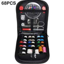 68/90 Pcs Sewing Kit With Sewing Supplies And Accessories- 24-Color Threads, Needle And Thread Kit Products For Small Fixes, Basic Mini Travel Sewing Kit For Emergency Repairs