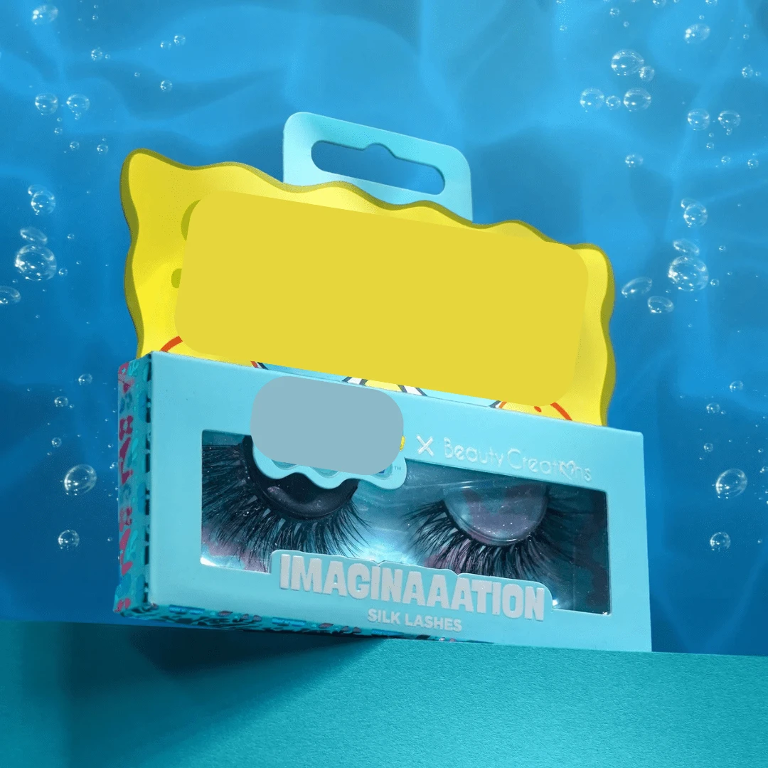 Pestañas Postizas Bob Esponja x Beauty Creations - Pestañas Naturales - Ver 1