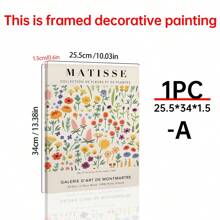 1 pièce Affiche fleur Matisse, Affiche marché aux fleurs, Impression Matisse, Fleur de Tokyo, Affiche imprimable Matisse Plante, Affiche botanique, Décoration murale pour salon, mur de lit, affiches pour la chambre, art mural sur canevas, Décoration de la maison, Décoration de chambre moderne esthétique, Cottagecore, Décoration de salle de bain, cuisine, chambre, bureau