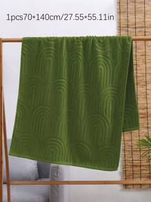 QIBHI 半片提花（轻薄）面料，不厚重，可选作毛巾或浴巾，多种尺寸可选，方便居家、旅行、招待客人使用，毛圈布，吸水性强，柔软舒适，可用作家用洗脸巾或浴巾，适用于浴室、游泳池等场所，也可作为美容院、酒店、运动场所、家居用品等的奢华浴巾，适合护肤用途。