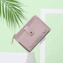 Customized/Elegant Upgrade, Personalized Display! Women's Exclusive Custom Purse, Laser Engraving, To Create Your Own Fashion Style - Coin Purse - View 7
