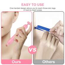 2-8mm Auto Skin Tag Remover Kit - Painless,And Safe 2-In-1 Skin Tag Removal , Including Face, Neck, And Body,Gentle, And Safe For Most Body Parts - 粉色 - 查看 4