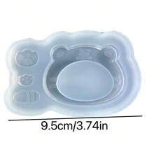 Molde de silicona para vaciado de resina - Diseño de árbol de arena y tigre, para llaveros de resina, manualidades de resina, joyería de resina - Silicona - Ver 7