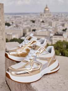 Royalfashion Damen Sneaker Fiefo - Gold - Übersicht 1