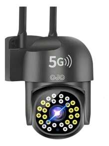 2NLF® 5G Cámara de Monitoreo HD (5G Estable) | Color Negro/Blanco Opcional + Alarma de Detección de Movimiento + Instalación Fácil | Visión Nocturna a Color Total Iluminada (Visión Clara 24h) + Control de Movimiento por Voz + Audio Bidireccional | Compatible con Sistema EseeCloud | Ideal para Interiores/Exteriores: Hogares, Oficinas, Jardines, Garajes (Compartir Acceso Disponible) | Manual en Español Incluido - Negro - Ver 8