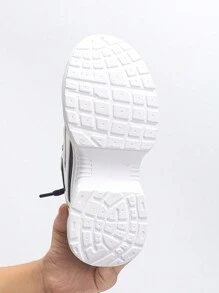 Brown Casual Women's Platform Sneakers, New Versatile Thick Sole Sport Shoes For Petite