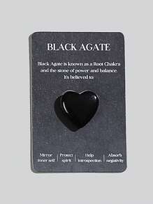 Piedra en forma de corazón con tarjeta de abrazo - Regalo de piedra en forma de corazón con tarjeta de abrazo para familiares, amigos, decoración espiritual, regalo de buena suerte, adecuado para bodas, eventos - Presente social de distancia para colegas, familia (multicolor) - Multicolor - Ver 14