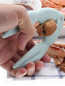 3pcs Random Color Walnut Cracker, Nut Clip, Kitchen Supplies, Crab Sheller, Crab Tool - Multicolor - View 3