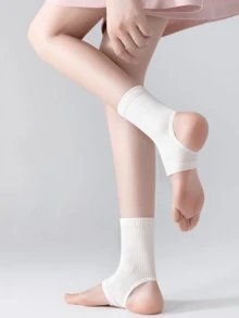 1 Pair Unisex High-Performance Knitted Ankle Support - Breathable Moisture-Wicking Yoga Socks - Suitable For All, Best Christmas Gift