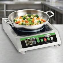 Winco EICS-18 Commercial Electric Countertop Induction Cooker 120 Volt - 1 - View 2