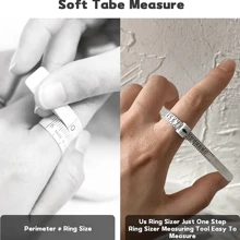 1/2 Pcs Precise Metallic Ring Sizer Tool Set - Alloy Ring Sizing Gauge, Ring Measuring Tape - US Sizes - Suitable For Jewelry Making And Finger Measurement, Ideal For Craftsmen And Hobbyists