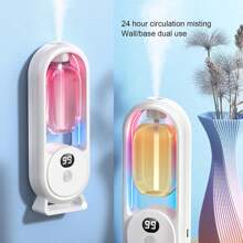 Difusor de aromaterapia de 2 piezas, 50 ml, aceite esencial de aromaterapia, difusor de aromaterapia completamente automático, lavanda y jazmín, Shangri-La Jasmine, aerosol para hotel, desodorante para baño, fragancia para el hogar, difusor de aire