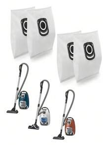 2/5/10pcs Vacuum Cleaner Dust Bags Compatible With Rowenta Evo Silence Series ZR200520, Non-Woven Fabric Bags,Tool Accessories